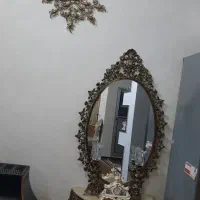 آینه کنسول برنز اصل وبروز|صنایع دستی و سایر لوازم تزئینی|قم, انصارالحسین|دیوار