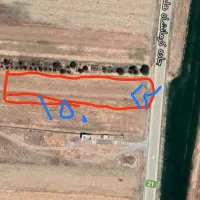 زمین 3460متری رو جاده اصلی هلشی