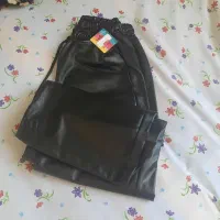 شلوار براق مشکی نو