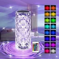 آباژور کریستالی / کنترل دار / شارژی