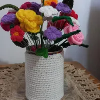 گل کاموایی|گل مصنوعی|رامسر, |دیوار