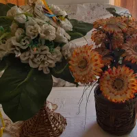 گل مصنوعی|گل مصنوعی|جهرم, |دیوار