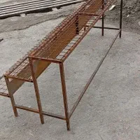 قفسه.پلکانی جلومغازه برای میوه ولوازم بیرونی