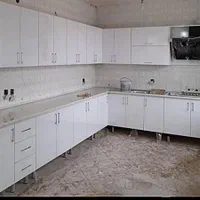 کابینت آماده پیش ساخته آشپزخانه/کتان/آنتی فینگر/صا|مصالح و تجهیزات ساختمان|ماهدشت, |دیوار