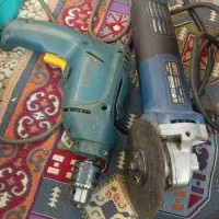 دلر چکشی سالم و چرخ سنگ (مینی فرز) grt