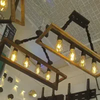 لوستر چوبین مدرن