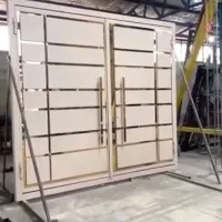 درب حیاط  جوشکاری درب وپنجره پله شاب سایبون