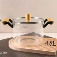 قابلمه پیرکس دسته بامبو|ظروف پختوپز|جهرم, |دیوار