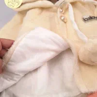 شنل خز توپک دار|کفش و لباس بچه|مشهد, شهید هاشمی نژاد|دیوار