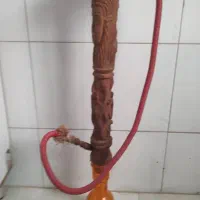 قلیون تنه چوبی