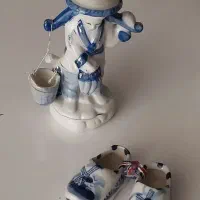 مجسمه شیک چینی قلم آبی|مجسمه، تندیس، ماکت|مشهد, شهید مطهری|دیوار