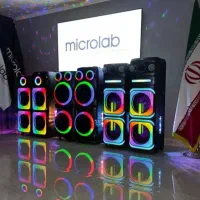 اسپیکر باند سیستم صوتی میکرولب ۱۲ماهه تمام اقساط|سیستم صوتی خانگی|تبریز, |دیوار