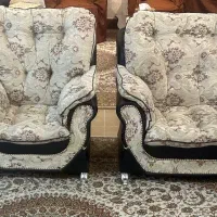 مبلمان راحتی ۷ نفره|مبلمان خانگی و میز عسلی|بروجن, |دیوار