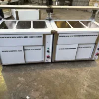 کانتر گرم/فرپیتزا/فرساندویچی/سرخکن طرح دین