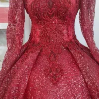 لباس تمام شاین قرمز