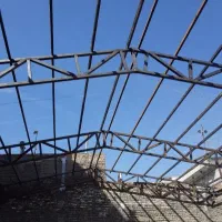 جوشکاری و پوشش سقف/ گلبهار /