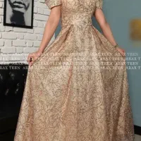 لباس مجلسی فول شاین سایز ۴۲ با کاور