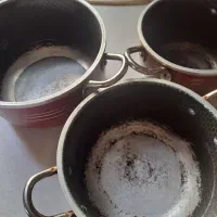 سه تا قابلمه تفلون بدنه الومینیوم سایز ۱۶ ۲۰ ۲۴|ظروف پخت‌وپز|تهران, دروازه شمیران|دیوار