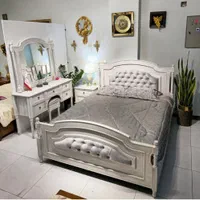 سرویس خواب چوب و پارچه