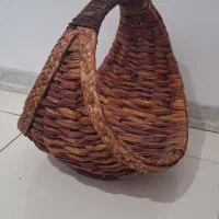 سبد حصیری|صنایع دستی و سایر لوازم تزئینی|اصفهان, بوزان|دیوار