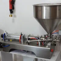 پرکن مایع غلیظ سیلندر پیستونی حجم 100 الی 1000cc