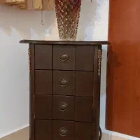 میز تلفن چوب