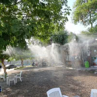 نصب چمن مصنوعی تور سایبان مه پاش توری سبز مه ساز|خدمات باغبانی و درختکاری|دزفول, |دیوار