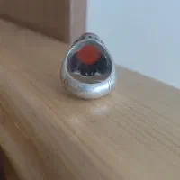 انگشتر عقیق سرخ خراسانی قدیمی عیار بالا