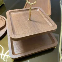 تعدادی ظروف وکیوم چوبی