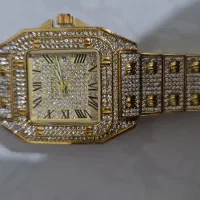 ساعت مچی تمام نگین مردانه