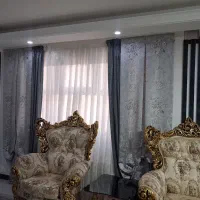 پرده جنس کتان ترکیه ای