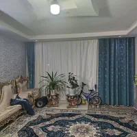 پرده والون مخمل طلا کوب