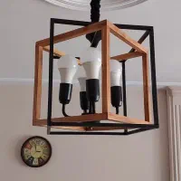 لوستر مینیمال چهار شعله