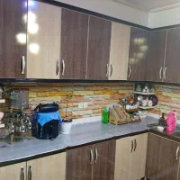 کابینت‌ کرم قهوه ای|جاکفشی، کمد، دراور|لاهیجان, آهندان|دیوار