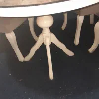 میز غذا خوری ۴ نفره طرح چوب|میز و صندلی غذاخوری|امیدیه, |دیوار