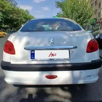 206 Sd دوگانه کارخانه موتور بزرگ  بدون رنگ|خودرو سواری و وانت|تبریز, |دیوار