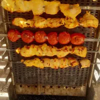 منقل جوجه وکباب پز
