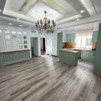سقف کاذب کناف کاغذ دیواری قاب بندی دکور TV