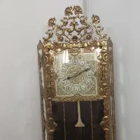 ساعت ایستاده برنز،گل رز