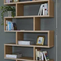 کتابخانه ، قفسه ، شلف|کتابخانه، شلف، قفسه‌های دیواری|کرج, باغستان|دیوار