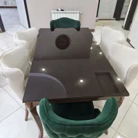 ست مبل و میز غذاخوری و صندلی|مبلمان خانگی و میز عسلی|رشت, کاکتوس|دیوار