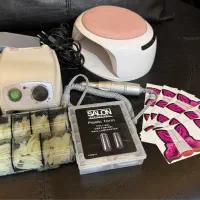 وسایل ناخن کاری صفر و کارنکرده