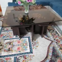 میز با سه تا گل میز|مبلمان خانگی و میز عسلی|صدرا-فارس, فاز ۱|دیوار