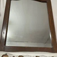 آیینه قاب چوبی