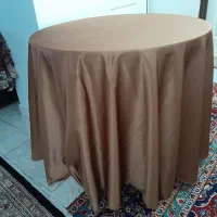 میزگرد چوبی با شال رویه ی بلند|مبلمان خانگی و میز عسلی|تبریز, |دیوار