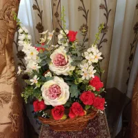 سبد گل|گل مصنوعی|کرمانشاه, |دیوار