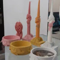 ست کامل هفت سین طرح فروهر .شمع نماد سال اسب