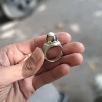 انگشتر نقره بابا قوری