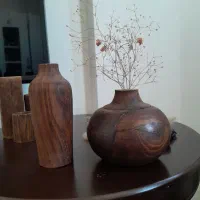 ساعت و دوعددگلدان|صنایع دستی و سایر لوازم تزئینی|نورآباد, |دیوار