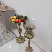 گلدون جامیوه ای برنجی|کلکسیون اشیاء عتیقه|دورود, |دیوار